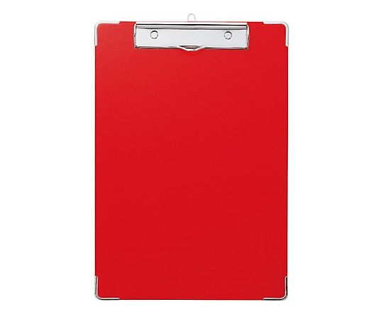 エスコ A4/E型 クリップボード(レッド) EA762DA-152 1枚(ご注文単位1枚)【直送品】