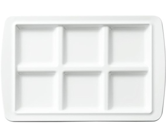 Daiwa ロクプレート 白 CH-6-W 1個(ご注文単位1個)【直送品】