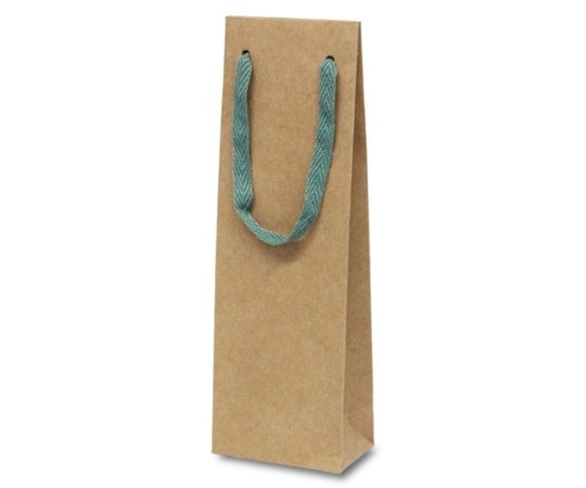 ベルベ 紙袋 スリムボトルバッグ(M) クラフト 100枚 1770 1ケース（ご注文単位1ケース）【直送品】