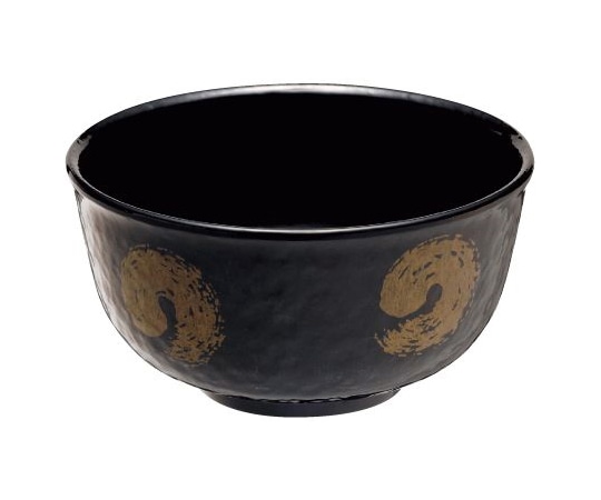 Daiwa うどん丼 小 瀬音(せおと)黒 MD-7-SOT 1個(ご注文単位1個)【直送品】