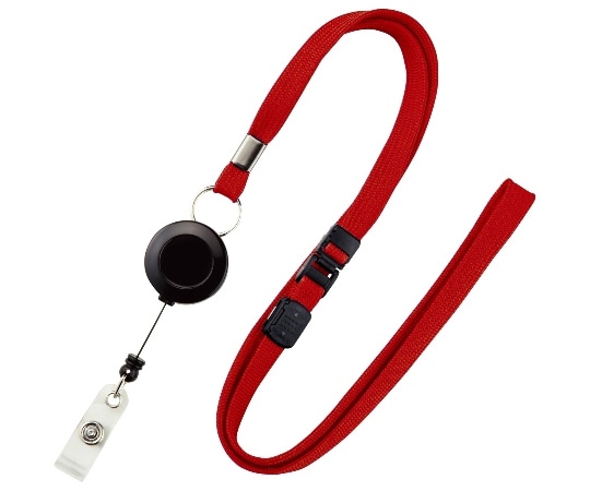 オープン工業 リールストラップ 10本 赤 NB-79-1P-RD 1組(ご注文単位1組)【直送品】