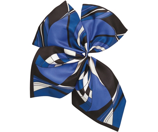カーシーカシマ ENJOY スカーフ リボン 541-6 ブルー EAZ541 1枚（ご注文単位1枚）【直送品】