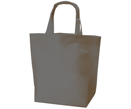 三和 不織布底マチ付バッグ(船底) ライトグレー 1ケース(200枚入) SW403512-16 1ケース（ご注文単位1ケース）【直送品】