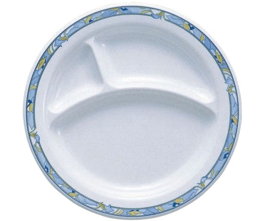 Daiwa 三ツ切ランチ皿 ガーランド DY-111-G 1個(ご注文単位1個)【直送品】