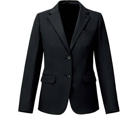 カーシーカシマ ENJOYNoir テーラードジャケット Double Cloth by BRING Material ブラック 9号 NAJ031 1枚（ご注文単位1枚）【直送品】