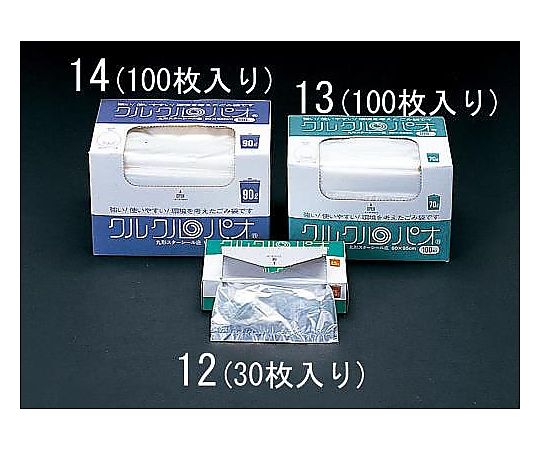 エスコ 650x800x0.015mm/45L ごみ袋(30枚) EA995AD-12 1箱(ご注文単位1箱)【直送品】