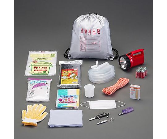 アズワン [16点] 防災セット EA999ZL-2A 1セット（ご注文単位1セット）【直送品】