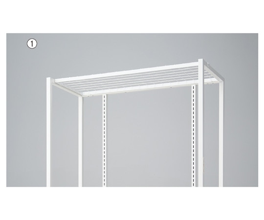 アズワン 【オプション】上部ネット【W90㎝/ホワイト枠用】 61-540-7-1 1枚（ご注文単位1枚）【直送品】