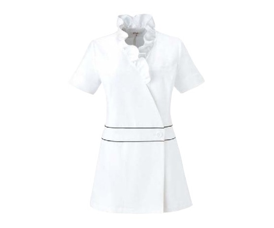 Calala(キャララ) チュニック[女性用] ホワイト 13号 フルダルSTツイル ウエスト91cm 着丈76cm CL-0184 1着（ご注文単位1着）【直送品】