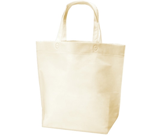 三和 不織布底マチ付バッグ(船底) 50枚入 アイボリー SW403512-2 1箱（ご注文単位1箱）【直送品】