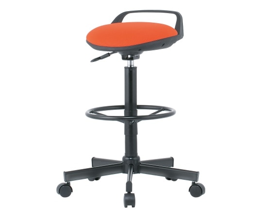 井上金庫 ハイスツールチェア (BTBシリーズ) オレンジ BTB-30-OR 1台(ご注文単位1台)【直送品】