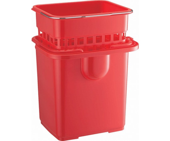 山崎産業(コンドル) システムバケツセットECO R(レッド) CL884-000X-MB 1個(ご注文単位1個)【直送品】