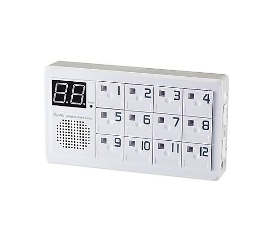 アズワン ワイヤレスチャイム(設置型)受信器 EA864BB-91 1個(ご注文単位1個)【直送品】