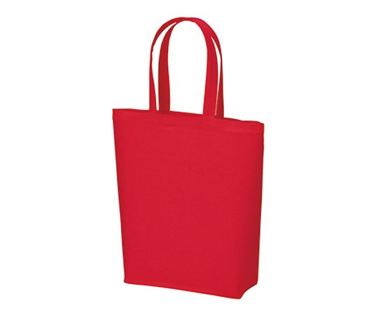 LIFEMAX コットンバッグM(カラー) ベリーレッド F MA9009-83 F 1袋(ご注文単位1袋)【直送品】