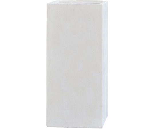 クレイ プランター TERRA-MENT Tall Cube 100(テラメント トールキューブ)W 910-110-101 1個(ご注文単位1個)【直送品】