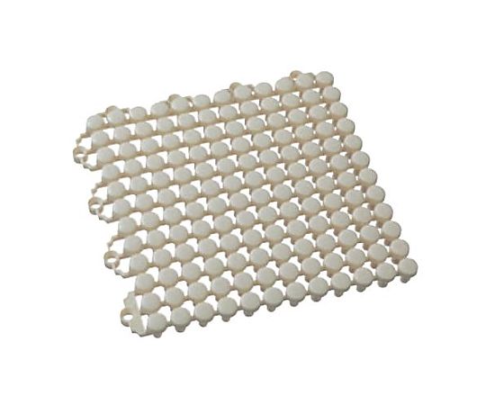 エスコ 150x 150mm すのこ(プラスチック製/アイボリー) EA997RJ-44 1枚(ご注文単位1枚)【直送品】