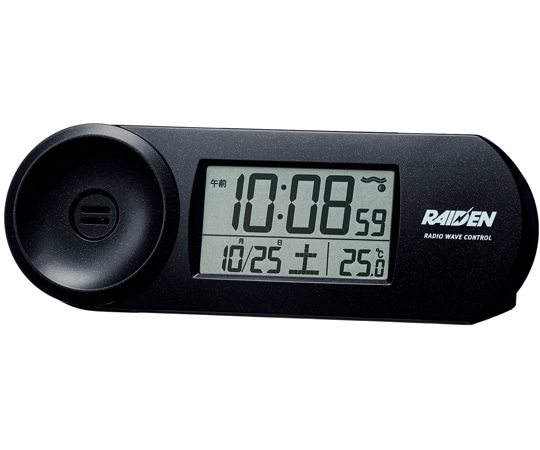 セイコー 大音量電波目覚まし時計 51×144×42mm 黒 NR532K 1個(ご注文単位1個)【直送品】