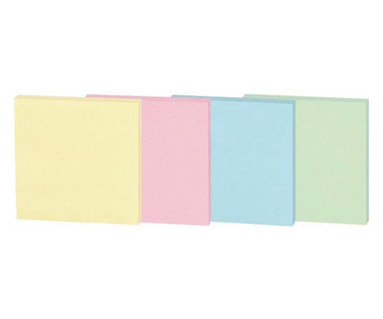 ジョインテックス はってはがせるメモ 個別包装タイプ 75×75mm 混色 1パック(10パッド入) P314J-M-10 1パック(ご注文単位1パック)【直送品】