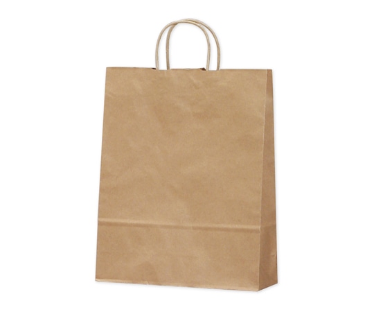 ササガワ 手提げ袋 未晒 320×110×400mm 50枚入 50-5301 1包（ご注文単位1包）【直送品】