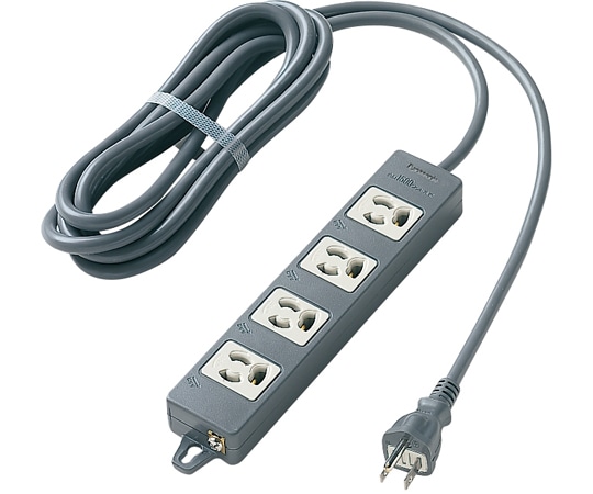 パナソニック OAタップ(接地15A抜け止め形) 4個口 3m マグネット付 WCH2434B 1個(ご注文単位1個)【直送品】