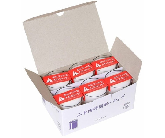 カメヤマ 24時間ボーティブ 6個入  1箱(ご注文単位1箱)【直送品】