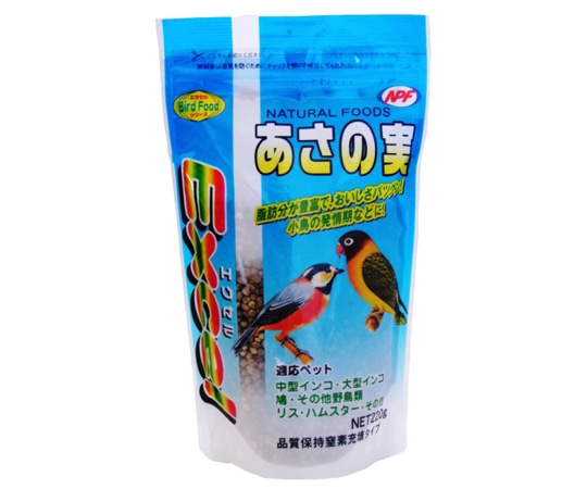 ナチュラルペットフード エクセル あさの実 220g 1065 1個（ご注文単位1個）【直送品】
