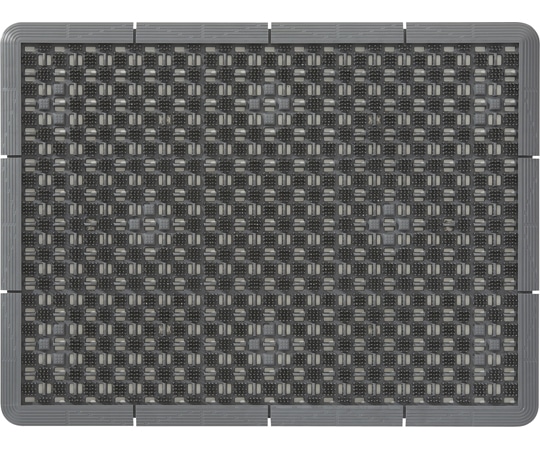 山崎産業(コンドル) 泥っぷマット #1 グレー  1枚(ご注文単位1枚)【直送品】