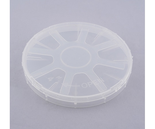 アズワン 4インチ シングルウェハケース(クリーンパック:無)50個入 搬送用 枚葉ケース 1箱 (ご注文単位1箱)【直送品】