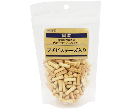 ペットプロジャパン 国産おやつ プチビス チーズ入り 78g  1個（ご注文単位1個）【直送品】