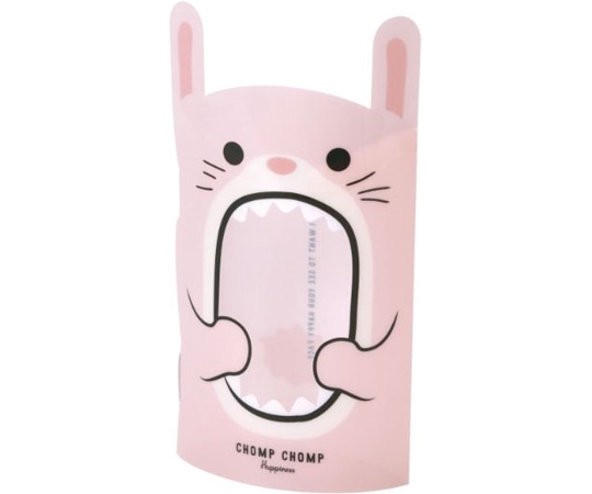 ヤマニパッケージ 贈答箱 ガオークリアBOX うさぎ 100枚 20-2353 1ケース（ご注文単位1ケース）【直送品】