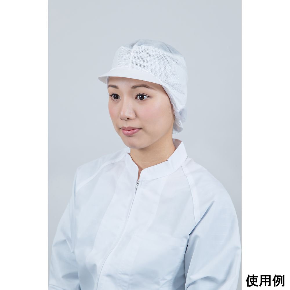 日本フィットフード フィットインナー(ツバ付)M ホワイト 1箱(200枚入) FHI-500 1箱（ご注文単位1箱）【直送品】