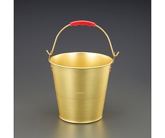 アズワン 10L バケツ(ノンスパーキング・真鍮製) EA643HC-1A 1個(ご注文単位1個)【直送品】