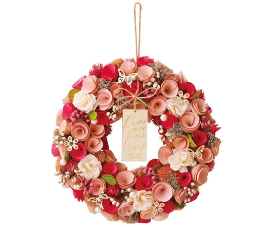 アズワン ナチュラルリース ピンク 大 33-48-2-2 1個(ご注文単位1個)【直送品】