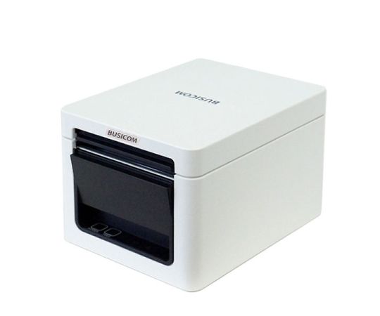 ビジコム レシートプリンター CT-S253ETJWH-BC1(ラインサーマルドット/LAN/USB/80/58mm幅兼用/203dpi/白/電源同梱) CT-S253ETJWH-BC1 1個（ご注文単位1個）【直送品】
