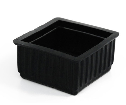 光 イス脚キャップ 角 45ミリ 黒 2個入 G-4-452 1パック(ご注文単位1パック)【直送品】