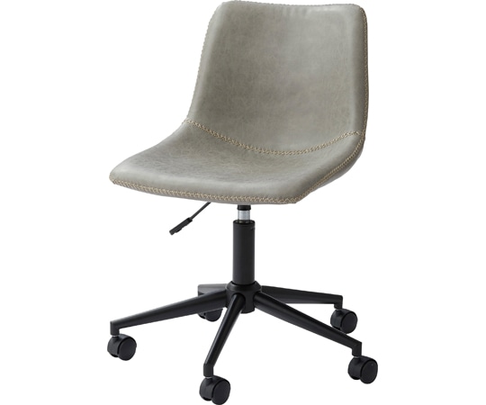 東谷 デスクチェア グレー PC-77GY 1個(ご注文単位1個)【直送品】