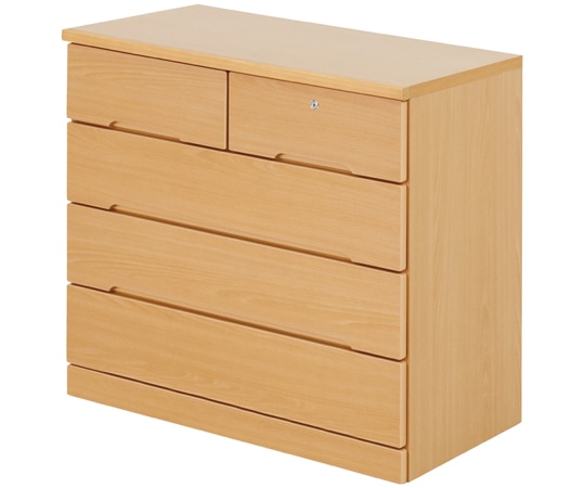 貞苅椅子製作所 4段90幅チェスト ES-90 1台（ご注文単位1台）【直送品】