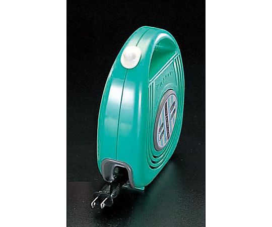 エスコ AC125V/15A/5m オートリール(グリーン) EA815CP-2 1個(ご注文単位1個)【直送品】