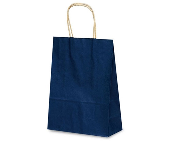 ベルベ 紙袋 自動紐手提袋 T-3 カラー(紺) 200枚 1316 1ケース（ご注文単位1ケース）【直送品】