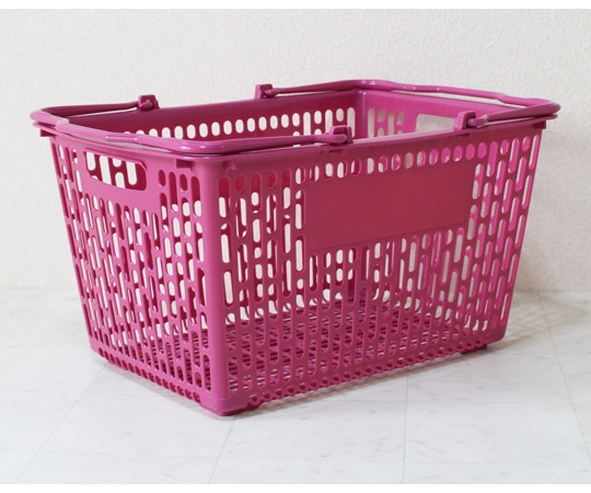 大和産業 買い物かご プリティピンク 5個入 SL-8N 1セット（ご注文単位1セット）【直送品】