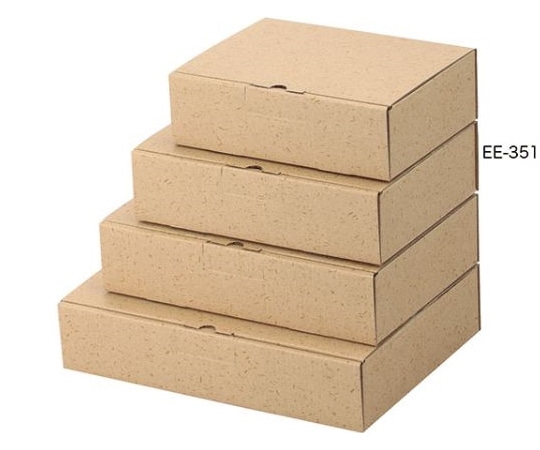 ヤマニパッケージ 宅配用 カル段組立式 6cm 100枚 EE-351 1ケース（ご注文単位1ケース）【直送品】