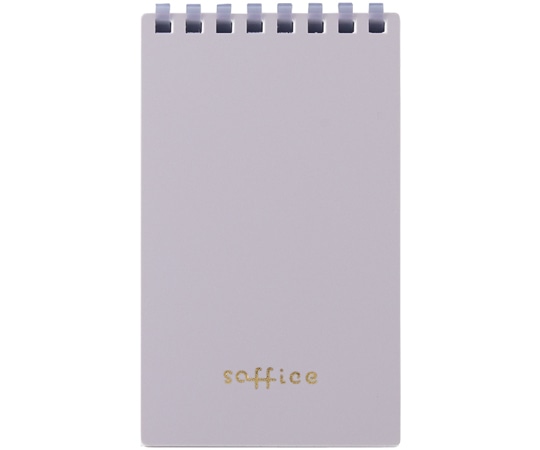 LIHITLAB ソフィーチェノート メモ パープル N3100-10 1冊(ご注文単位1冊)【直送品】