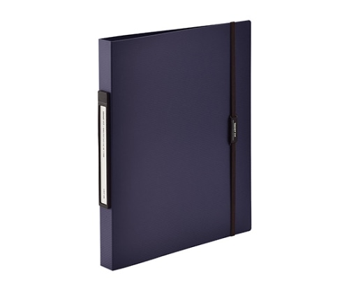 LIHITLAB SMART FIT リングファイル<ツイストリング> 11ネイビー F-7540 F7540-11 1冊(ご注文単位1冊)【直送品】