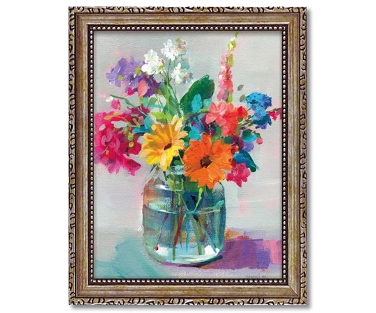 ユーパワー ミニゲル アートフレーム ダンフイ ナイ｢コテージ ガーデン ブーケ1｣ DN-02515 1個（ご注文単位1個）【直送品】