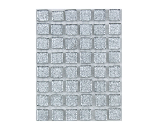 ミキ(車いす) ガラスモザイクタイル シルバーライム MKG-10052 1個(ご注文単位1個)【直送品】