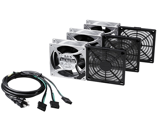 サンワサプライ 放熱ファン高速タイプ t=38mm 3個セット CP-FANS38-3 1セット(ご注文単位1セット)【直送品】