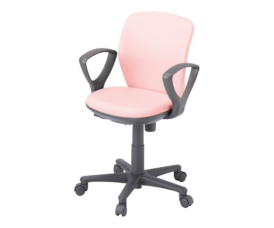 アイコ チェア[セミローバック] 肘付き ピンク OA-1055EJ（VG1） 1個（ご注文単位1個）【直送品】
