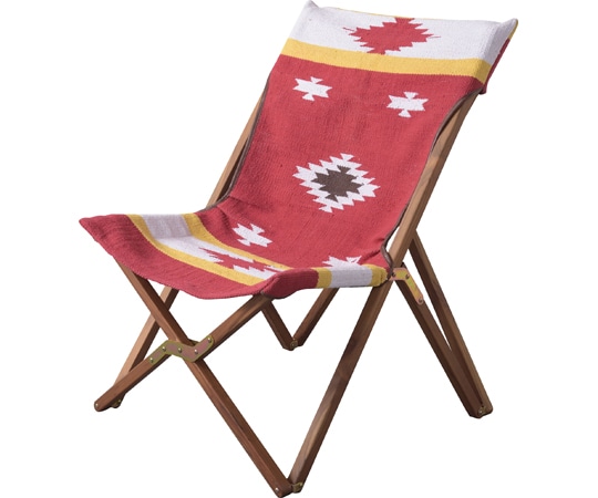 東谷 フォールディングチェア レッド TTF-925C 1個（ご注文単位1個）【直送品】