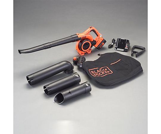 ブラックアンドデッカー DC36.0V 電動ブロワ(充電式/集じん機能付) EA897BH-1 1台(ご注文単位1台)【直送品】