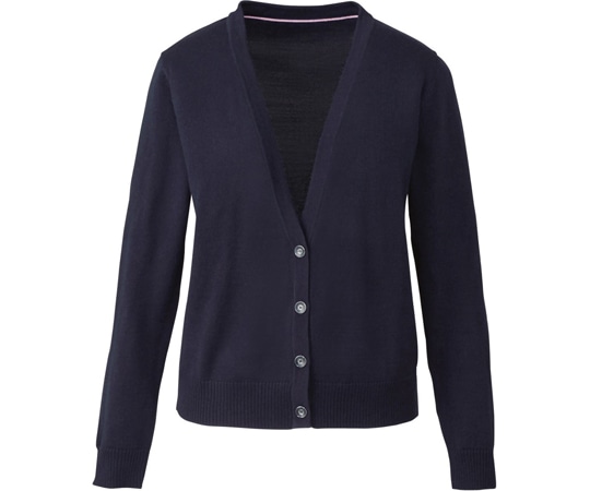 カーシーカシマ ENJOY カーディガン ネイビー L EWG431 1枚（ご注文単位1枚）【直送品】